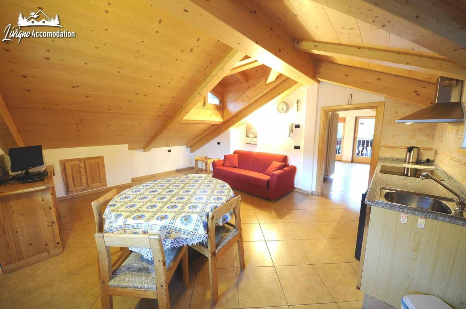 Chalet Da Maria Livigno Rum bild