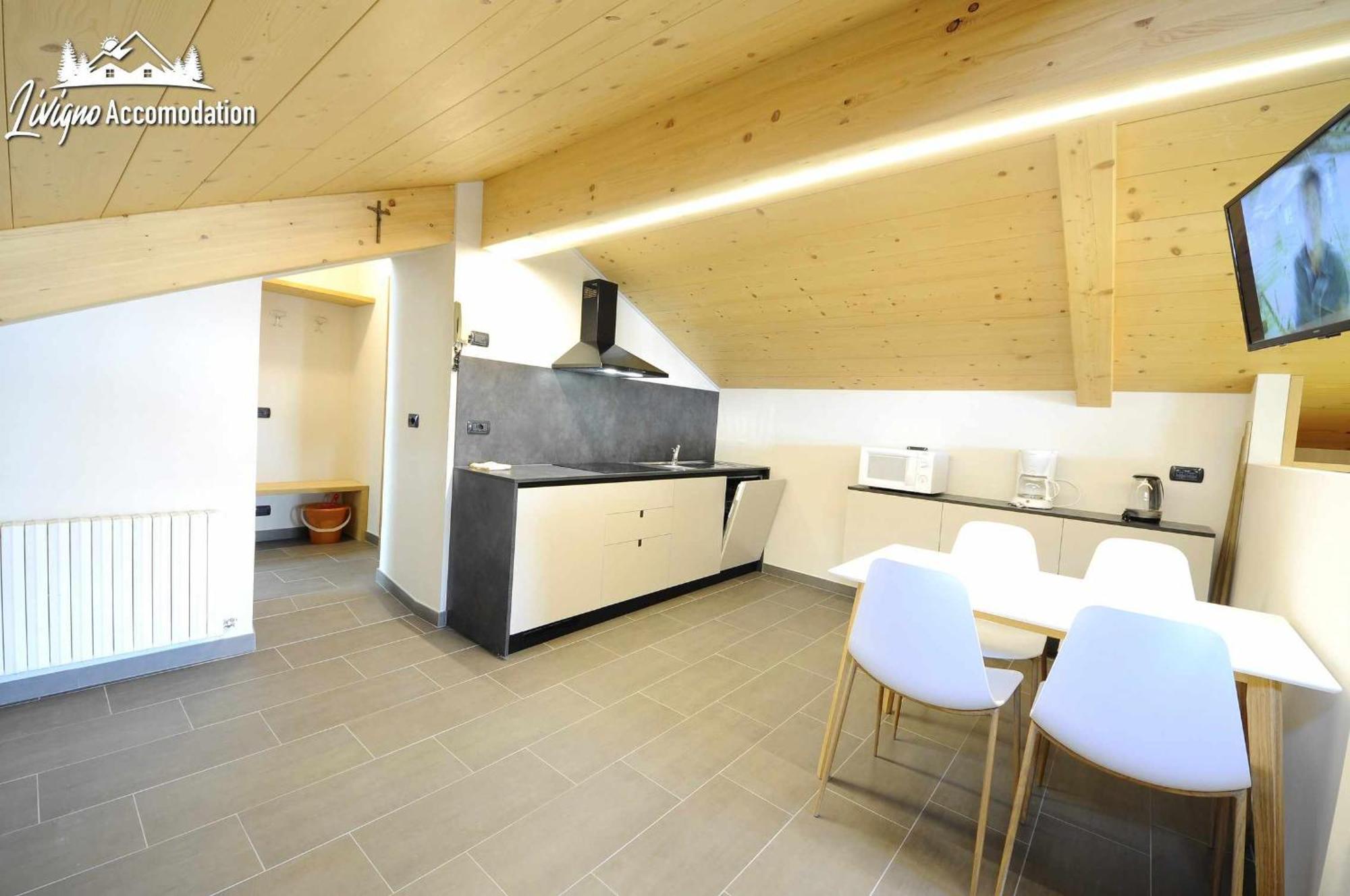 Chalet Da Maria Livigno Rum bild