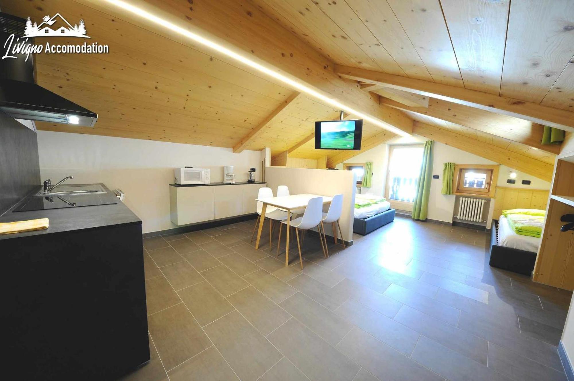 Chalet Da Maria Livigno Rum bild